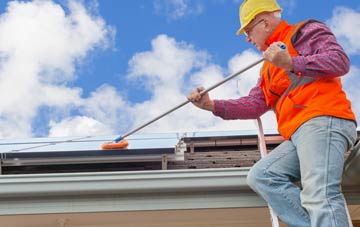 Cwmfelin Mynach soft wash roof cleaning